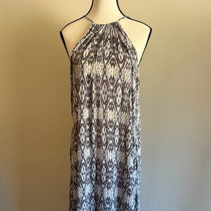 Zimmermann Ikat Print Cover-Up Halter Dress